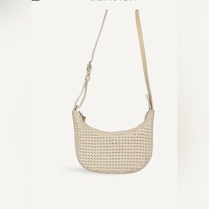 NWT Bembien Cream Mini Sling Purse